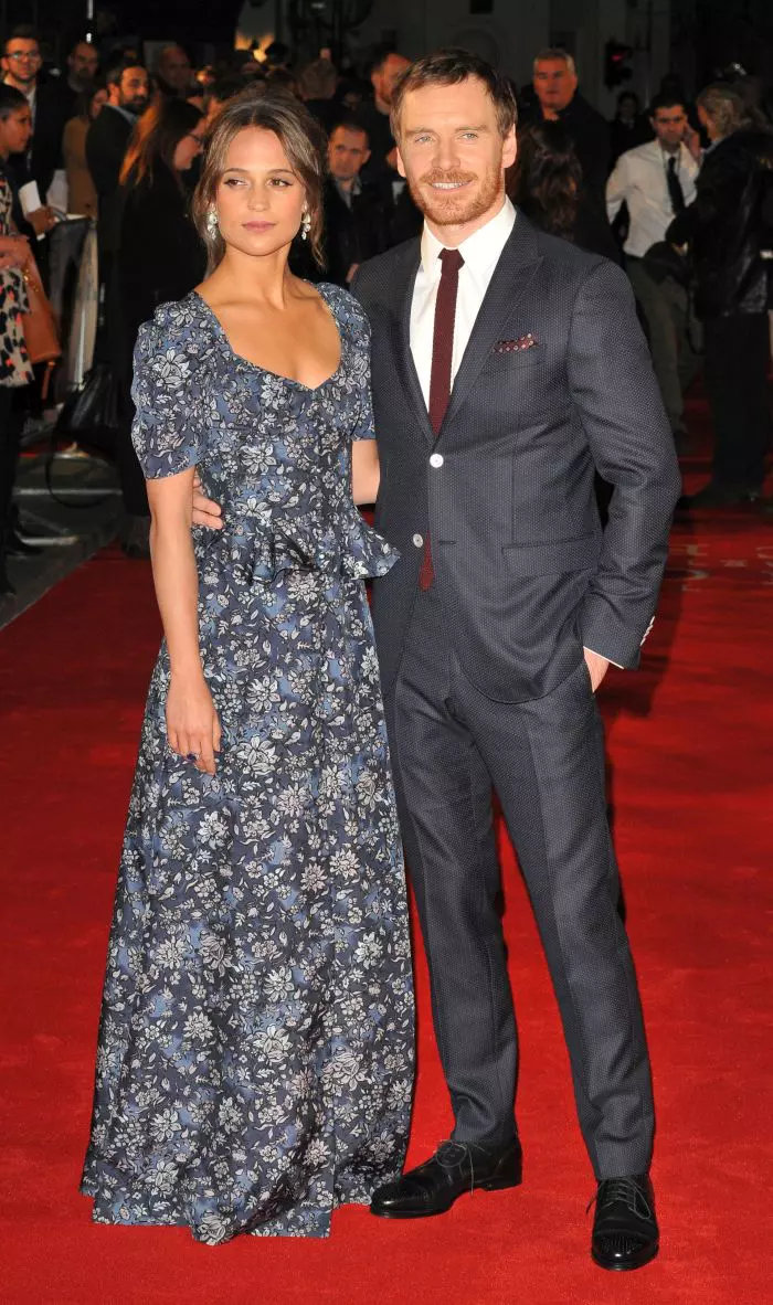 Alicia Vikander şi Michael Fassbender