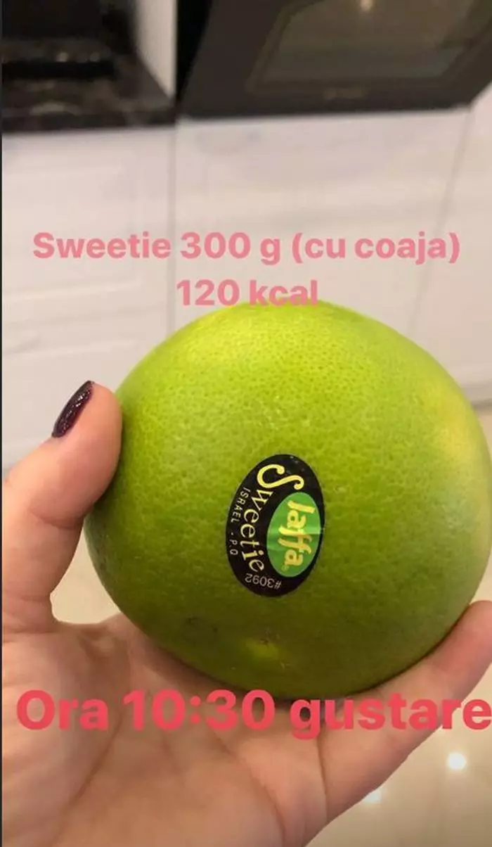 Gabriela Cristea ține regim