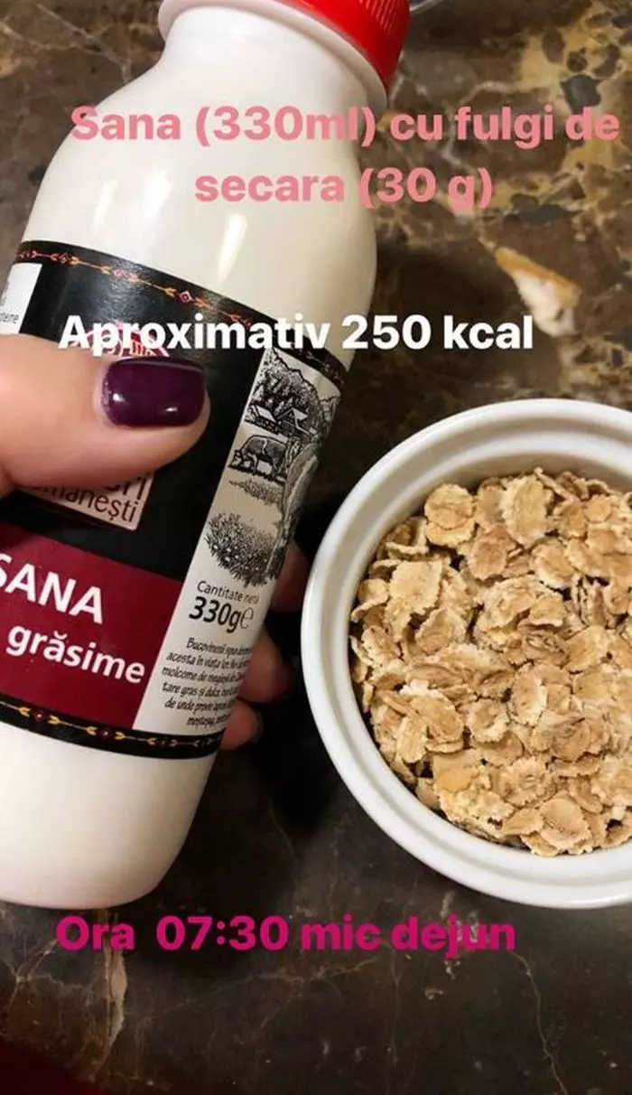 Gabriela Cristea ține regim