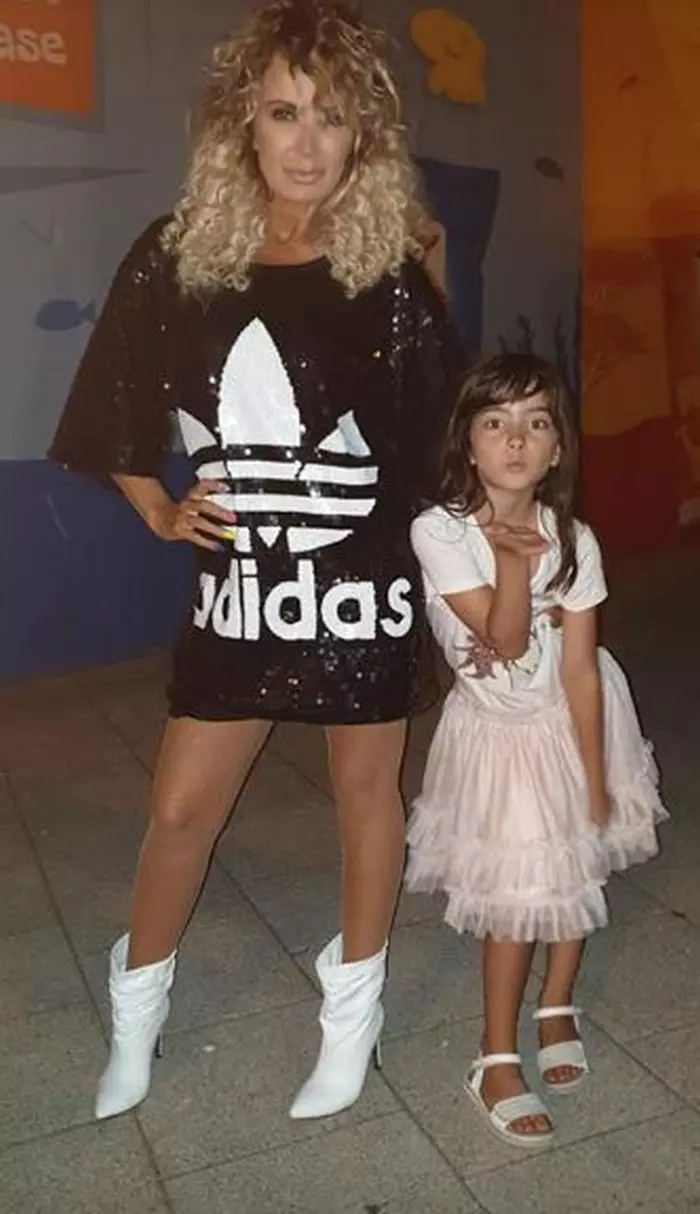 Daniela Gyorfi și fiica ei