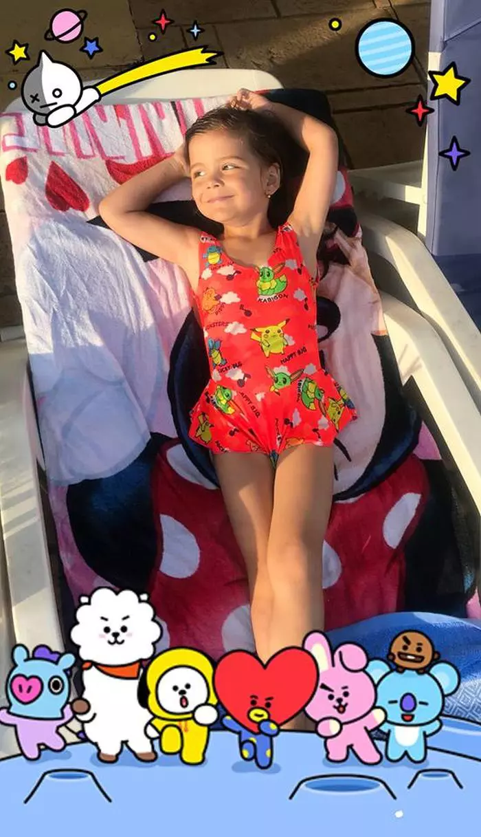 Ema fetița lui Costin Gheorghe de la Exatlon