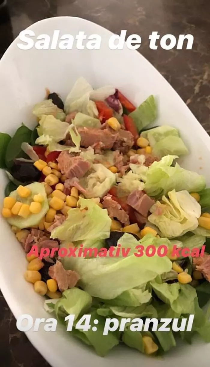 Gabriela Cristea ține regim