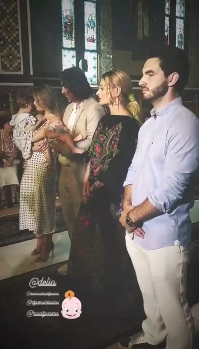 Delia, la botezul lui Bogdan