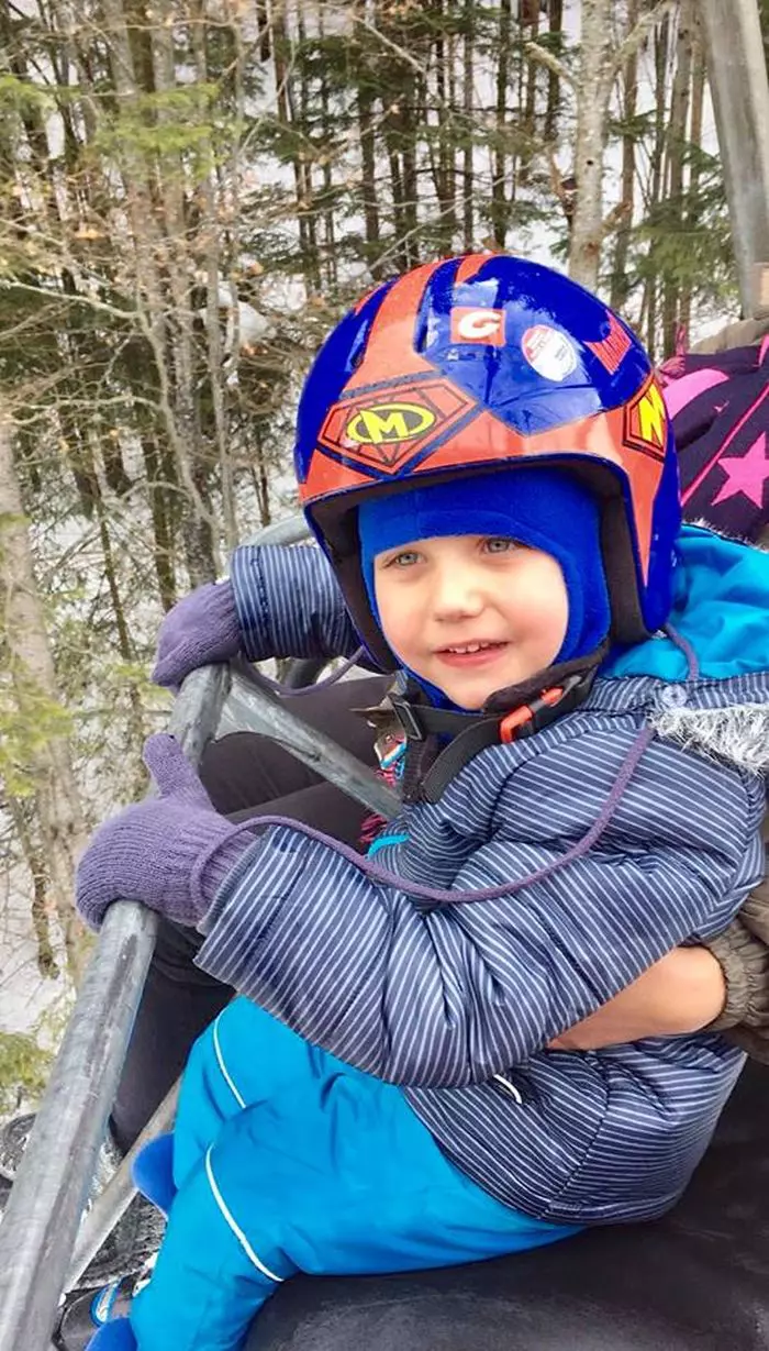 Traian Jr. e încântat de sporturile de iarnă