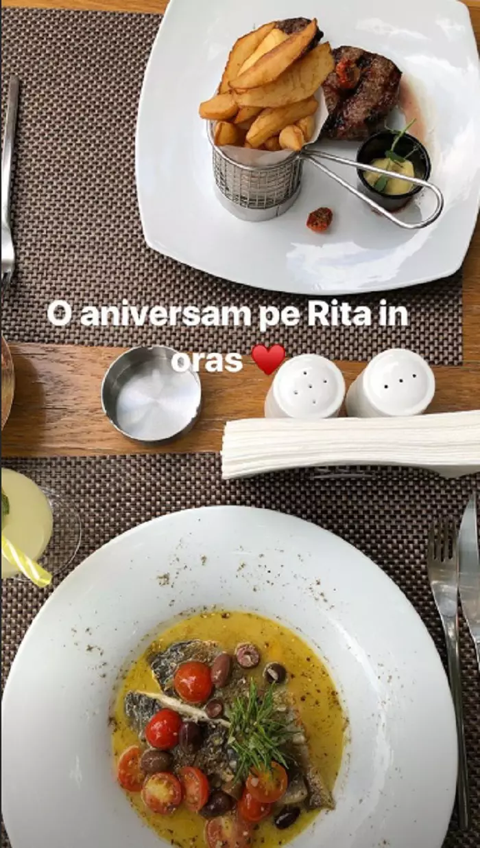 Rita, fetiţa Laurei Cosoi şi a lui Cosmin Curticăpean, a împlinit o lună