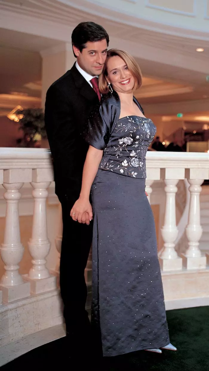 Andreea Esca și Alexandre Eram în 2003