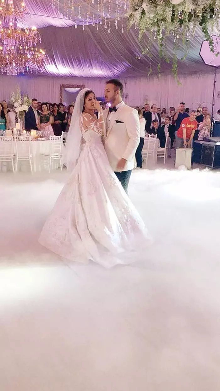 Claudia Pătrășcanu și Gabi Bădălău la nuntă