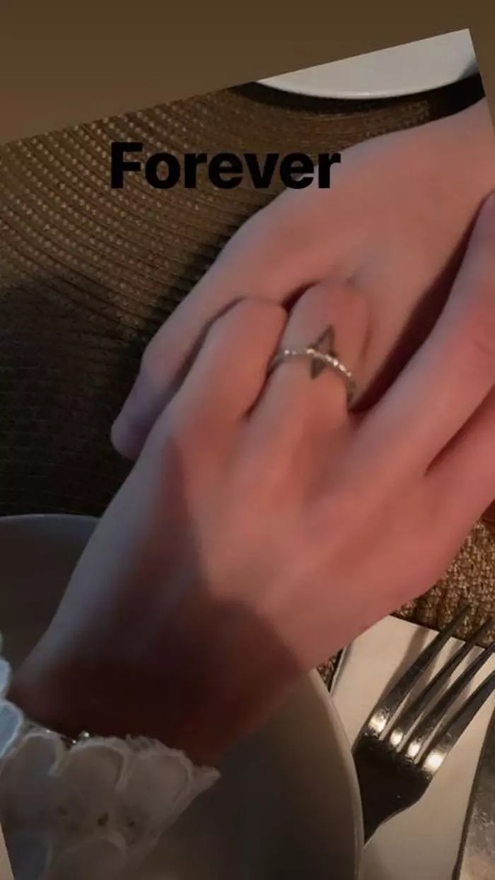 Christina Ich a primit inelul