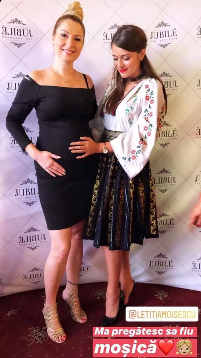 Letitia Moisescu este insarcinata