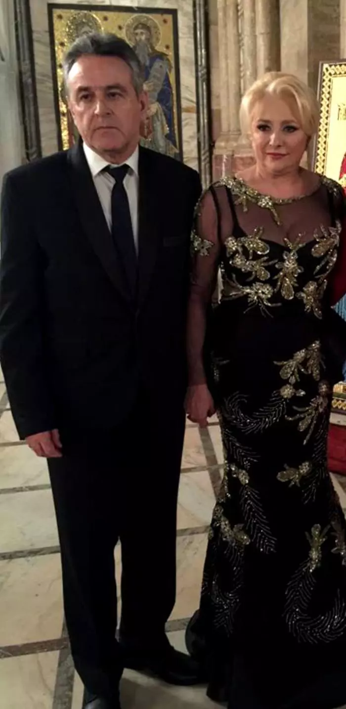 Viorica Dăncilă ș soțul ei