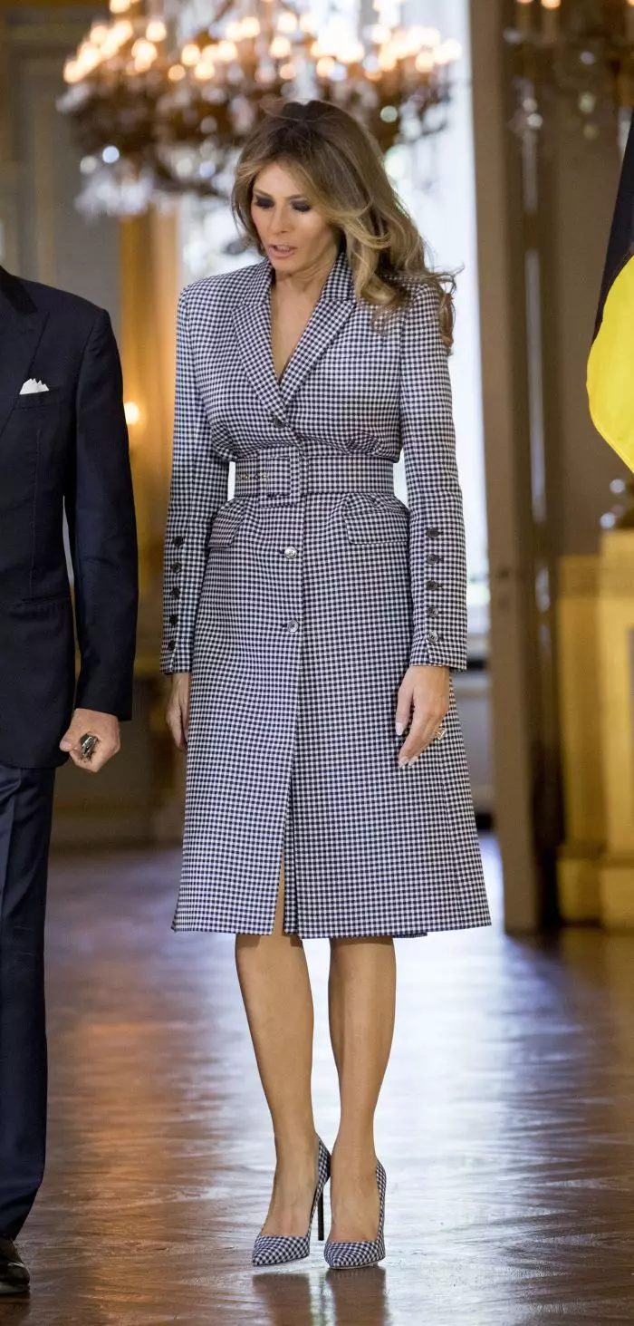 Melania Trump la Royal Palace, Bruxelles, Belgia