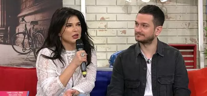 Monica Bârlădeanu și fratele ei