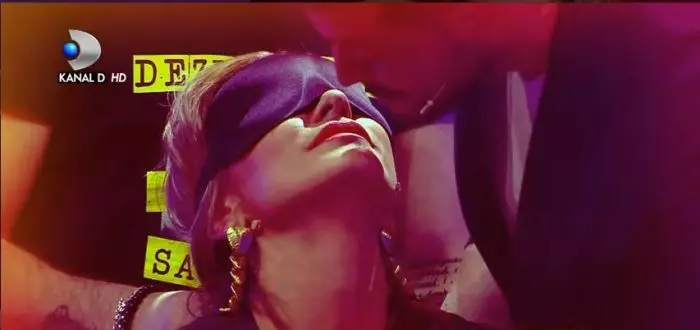 Sărutul dintre Victor Slav și Anna Lesko a surprins pe toată lumea.