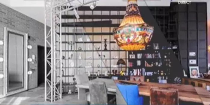 Imagini din casa Deliei Matache