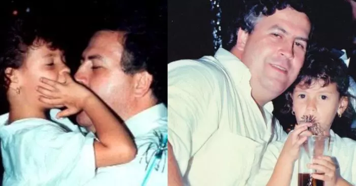 Pablo Escobar avea o relaţie specială cu fiica lui, Manuela
