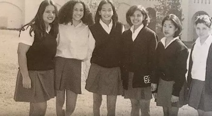 Meghan, în copilărie