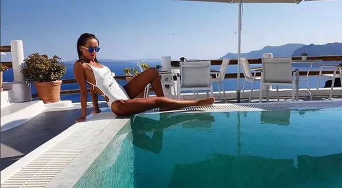 Diana este înnebunită după înghețată, dar a trecut cu brio proba costumului de baie