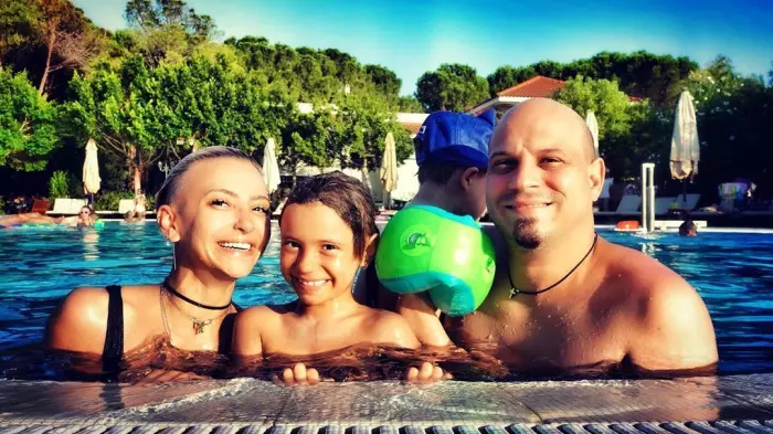Giulia Anghelescu si familia 1