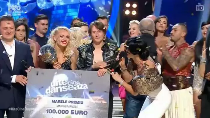 Marius Manole este castigatorul primei editii a show-ului Uite cine danseaza!