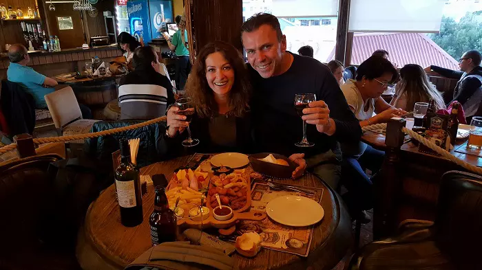 Anca Ţurcaşiu şi soţul ei