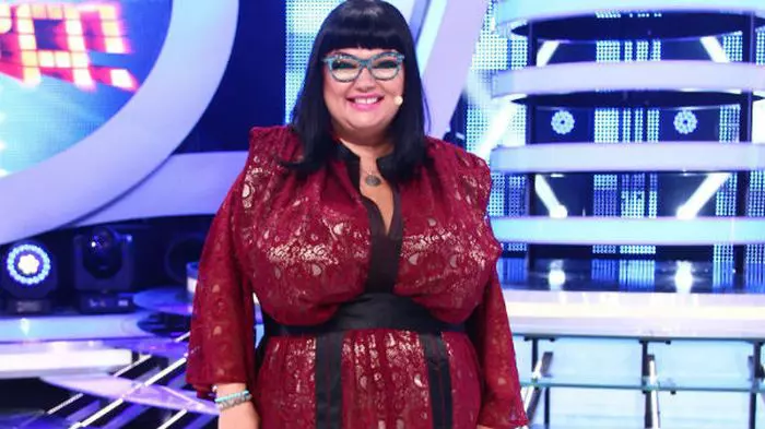 Ozana Barabancea înainte de operația de micșorare a stomacului