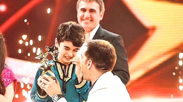 Omar, în ziua în care a câștigat „Next Star”