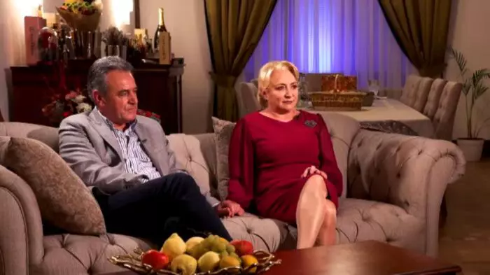 Viorica Dăncilă și soțul ei. Foto Antena Stars