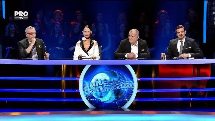 Juriul "Uite cine dansează": Gigi Căciuleanu, Andreea Marin, Florin Călinescu și Mihai Petre