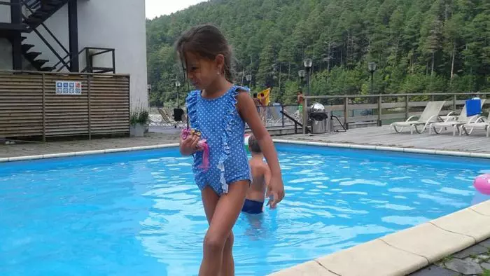 Gloria, fiica Alinei Vidican și a lui Cristi Borcea