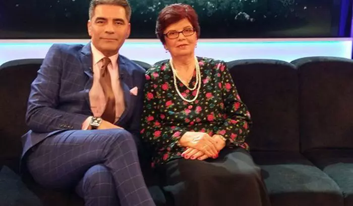 Marcel Toader și mama lui