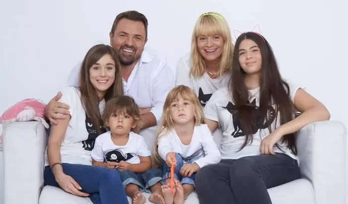 Horia Brenciu și familia