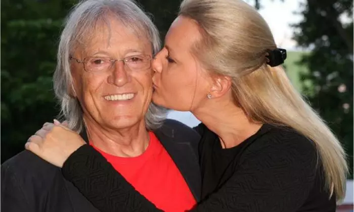 Mihai Constantinescu și soția sa, Simona Secrier