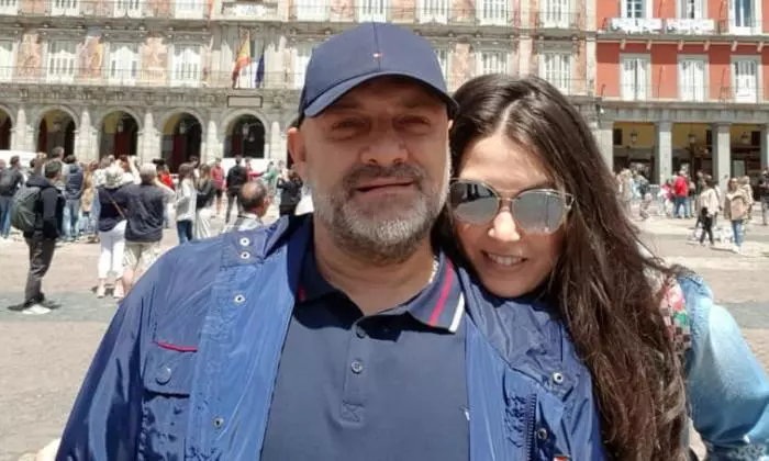 Gabi Balint şi iubita lui, Luciana