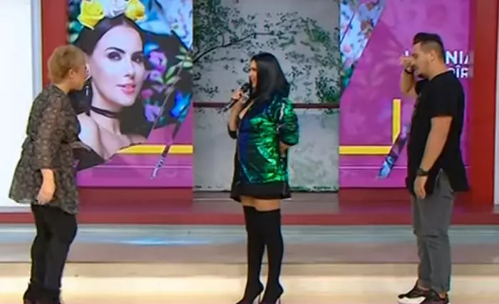 Lavinia Pirva, prima apariție la TV după ce a născut