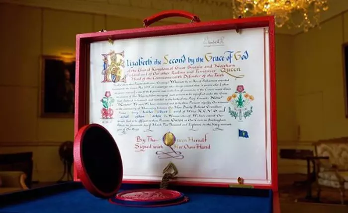 Consimtamantul scris dat de Regina pentru casatoria Printului Harry cu Meghan Markle