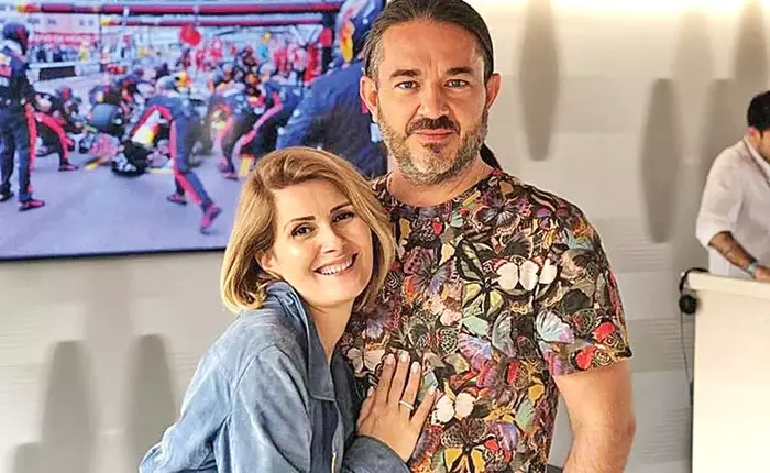 Sergiu Constantinescu si sotia sa
