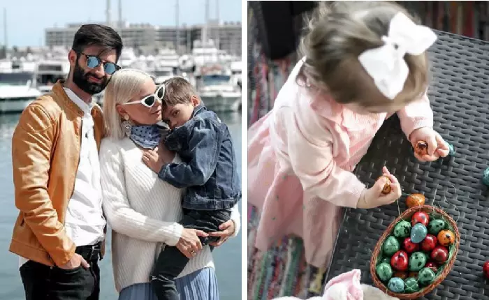 Cătălina Grama și Paul Ipate s-au întors din vacanța petrecută în Spania la fix pentru un Paște în familie