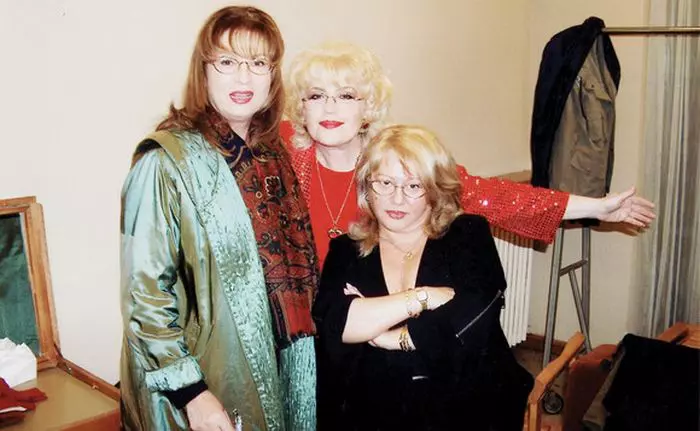 Angela Similea, Mirabela Dauer și Corina Chiriac, în 2004.