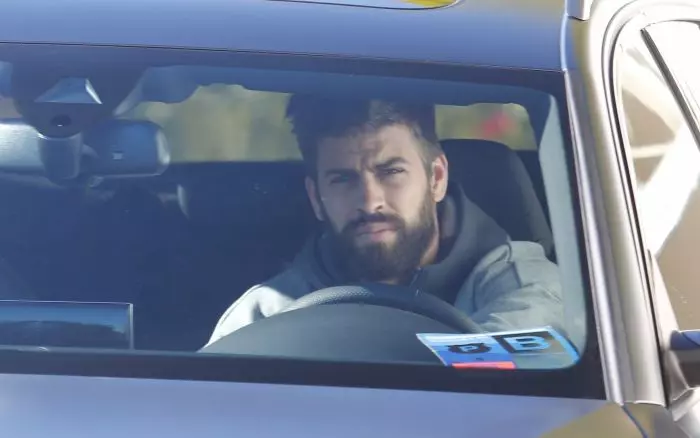 Shakira şi Pique, după întoarcerea de la un control medical