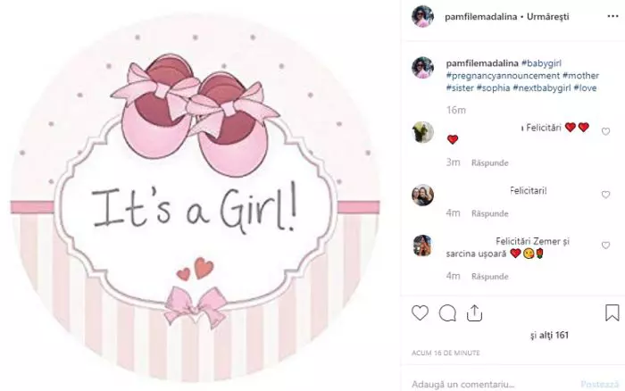 Madalina Pamfile este însărcinată pentru a doua oară