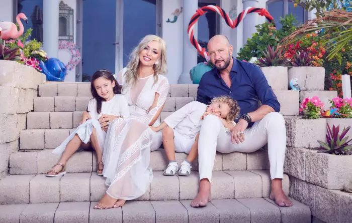 Raluca Zenga și familia