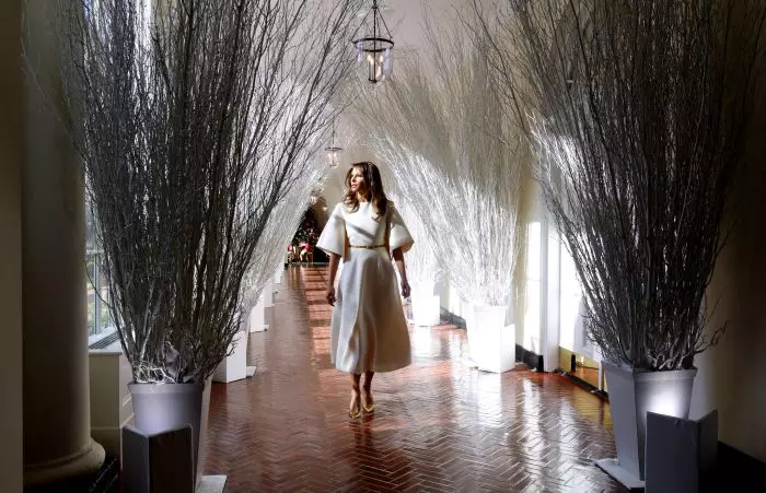 Primul Craciun la Casa Alba al Melaniei Trump 2