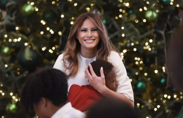 Primul Crăciun la Casa Albă al Melaniei Trump