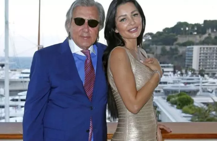 Brigitte Sfăt și Ilie Năstase