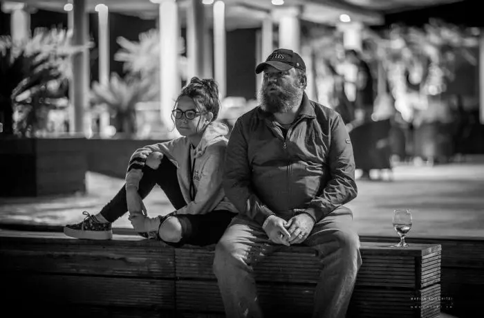 Mihai Constantin și Maria, fiica lui