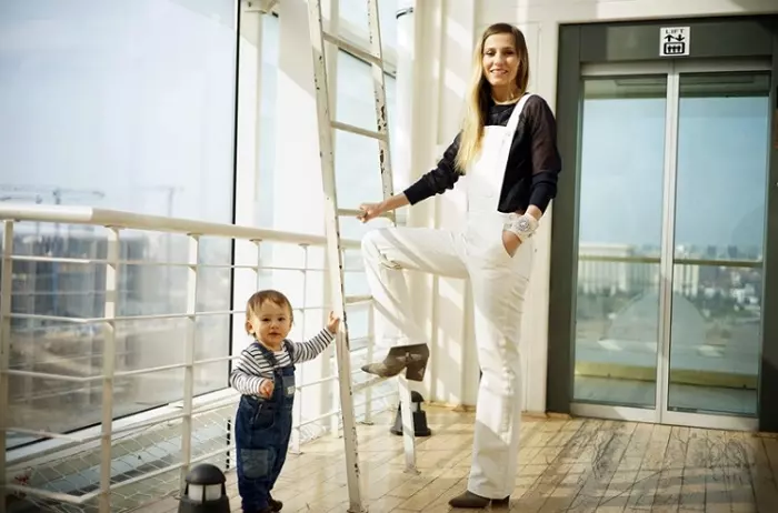 Fiul Danei Rogoz la vârsta de 1 an