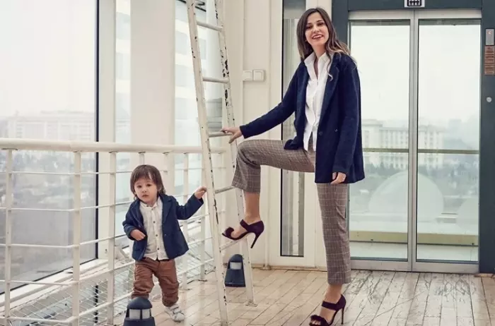 Fiul Danei Rogoz la vârsta de 2 ani