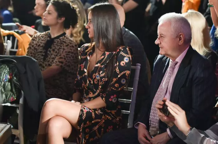 Irinel Columbeanu și iubita lui la o prezentare de modă Cătălin Botezatu