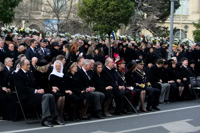 Reprezentanții Marilor Case Regale la funeraliile Regelui Mihai