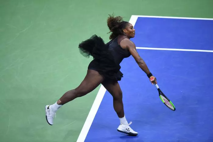Serena și tutuul de la Nike.